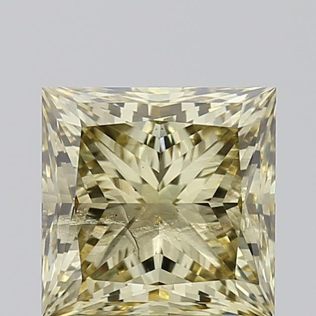 2.05 Ct. Fancy  Yellow Princess Lab Grown Diamond