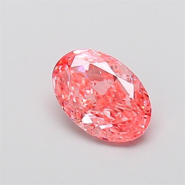 1.02 Ct. Fancy Vivid Pink Oval Lab Grown Diamond
