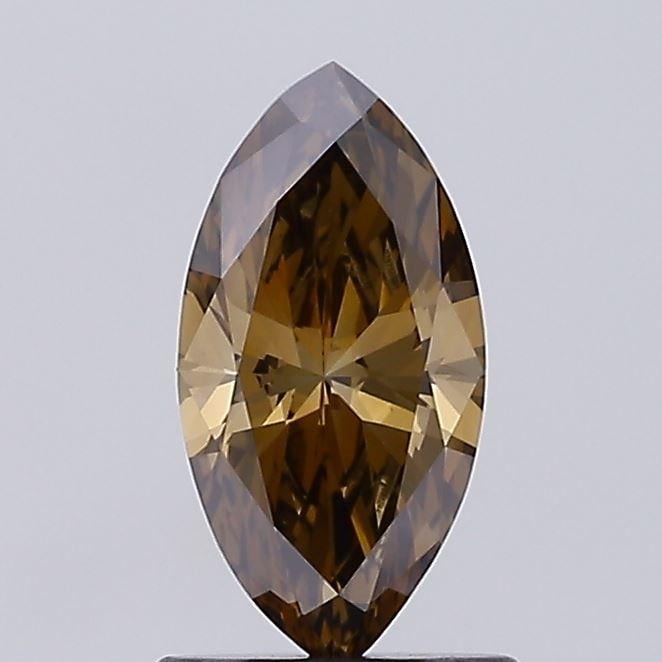 0.96 Ct. Fancy Brown Marquise Lab Grown Diamond