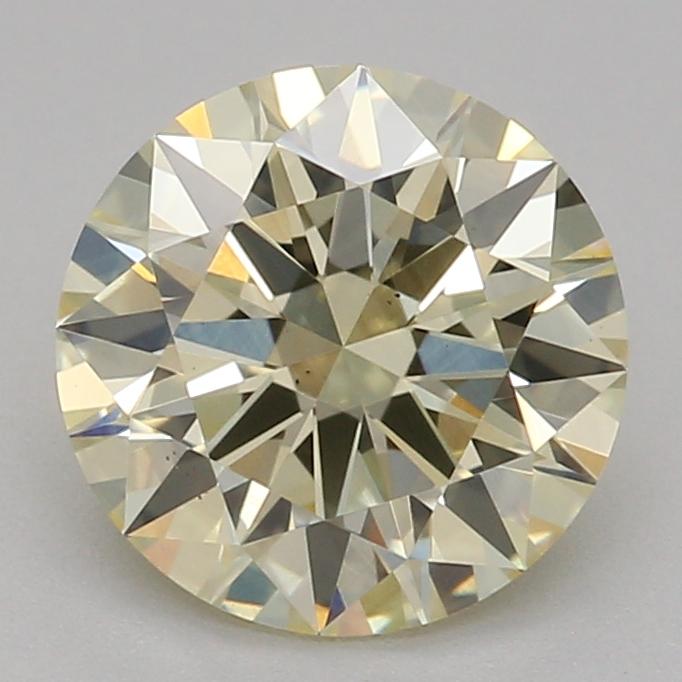 1.03 Ct. Fancy Light Yellow Round Lab Grown Diamond