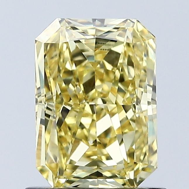 1.06 Ct. Fancy Vivid Yellow Radiant Lab Grown Diamond