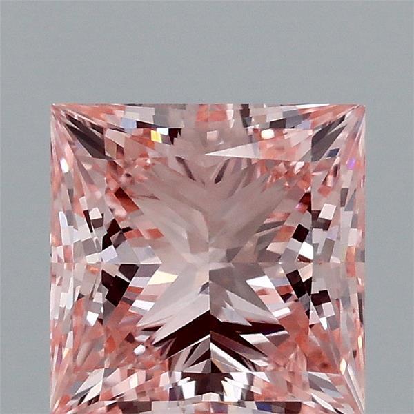 1.86 Ct. Fancy Intense Pink Princess Lab Grown Diamond