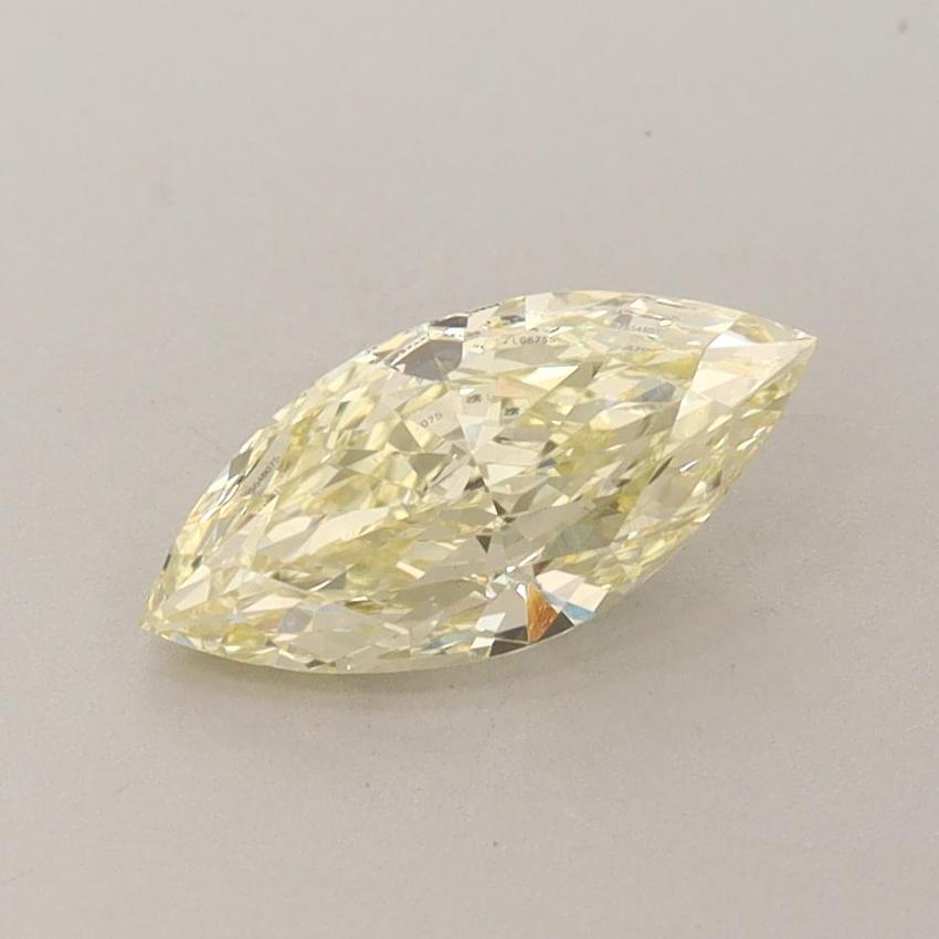 1.03 Ct. Fancy Yellow Marquise Lab Grown Diamond