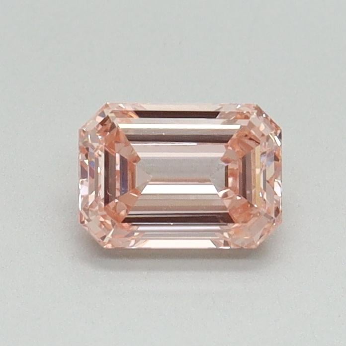 0.53 Ct. Fancy Intense Pink Emerald Lab Grown Diamond