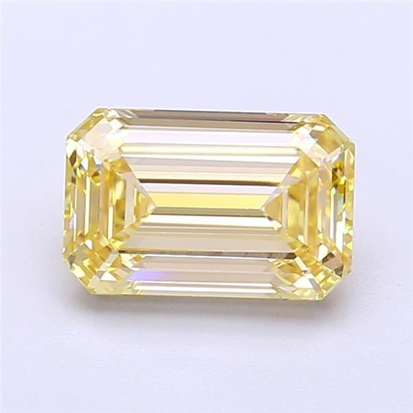 1.83 Ct. Fancy Light  Yellow Emerald Lab Grown Diamond