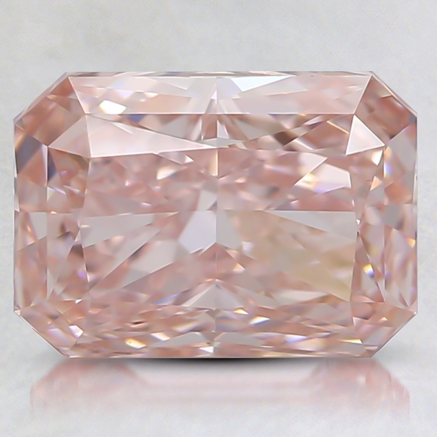 2.02 Ct. Fancy Pink Radiant Lab Created Diamond | DPLC2.02RADFPVVS2_V