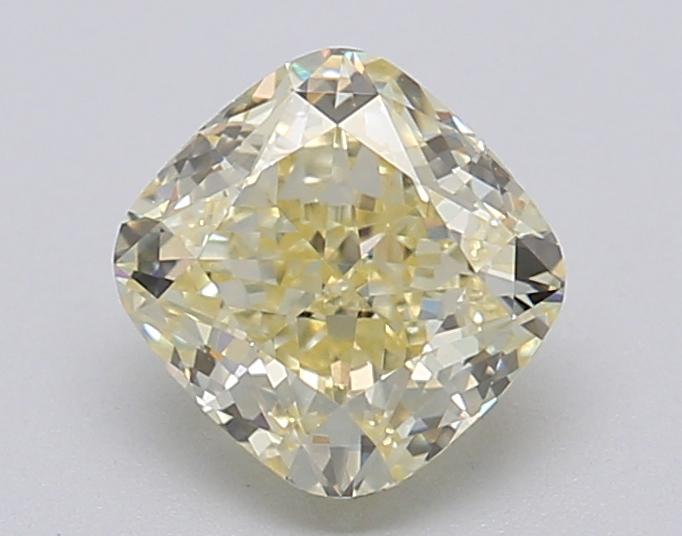 1.04 Ct. Fancy Yellow Cushion Lab Grown Diamond