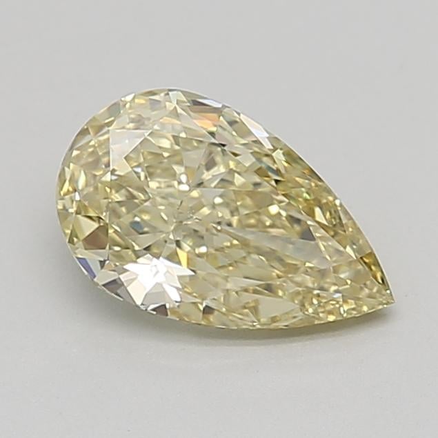 1.51 Ct. Fancy Intense  Yellow Pear Lab Grown Diamond