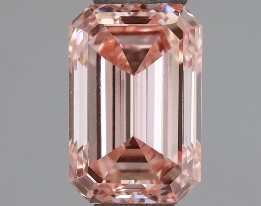 0.83 Ct. Fancy Intense  Pink Emerald Lab Grown Diamond