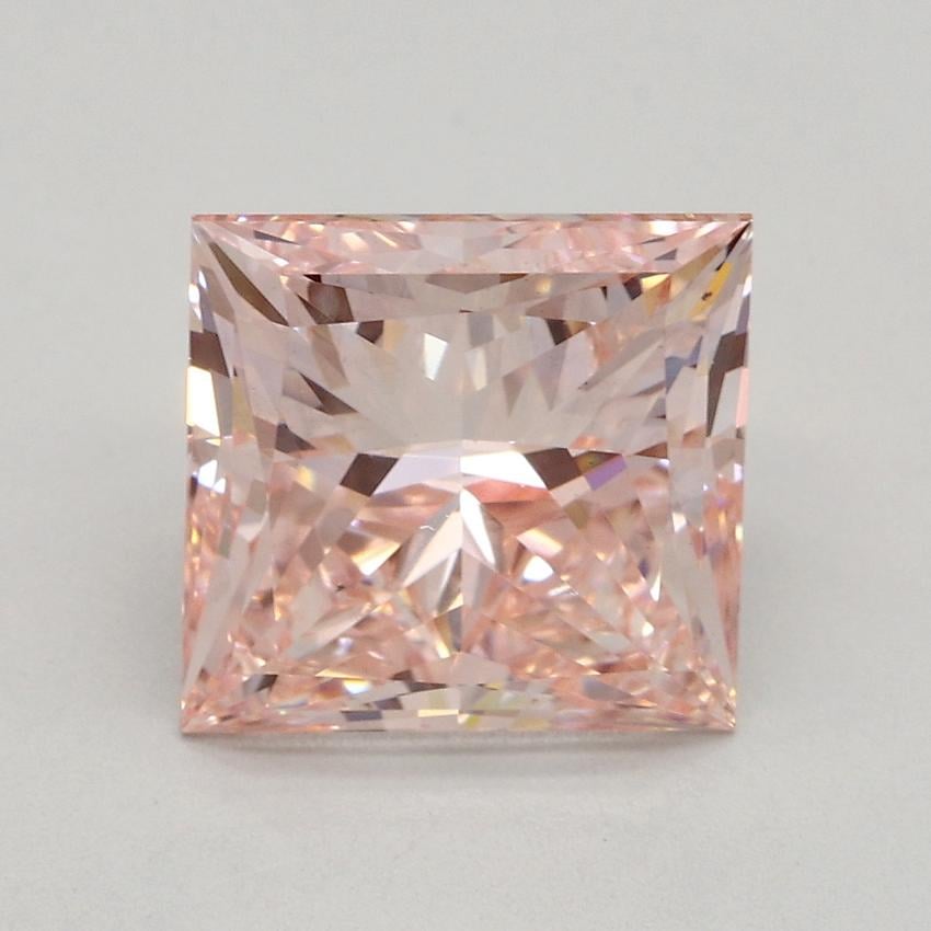 2.71 Ct. Fancy Intense Pink Princess Lab Grown Diamond