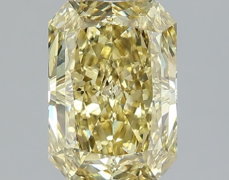 2.09 Ct. Fancy Intense Yellow Radiant Lab Grown Diamond