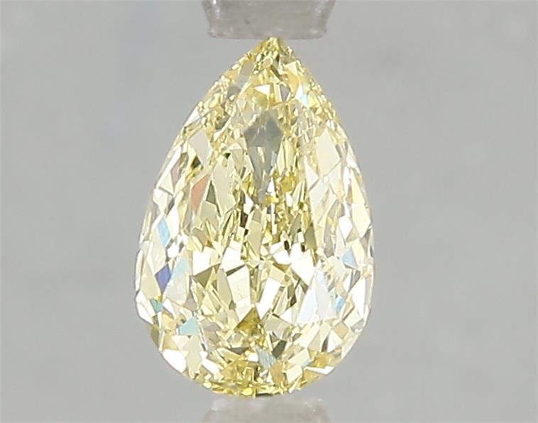 1.00 Ct. Fancy Intense Yellow Pear Lab Grown Diamond
