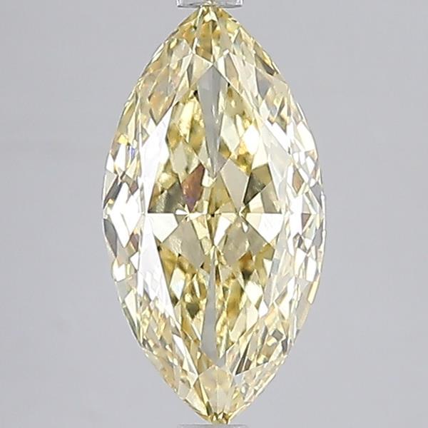 3.02 Ct. Fancy Intense Yellow Marquise Lab Grown Diamond
