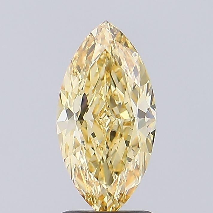 1.30 Ct. Fancy Intense Yellow Marquise Lab Grown Diamond