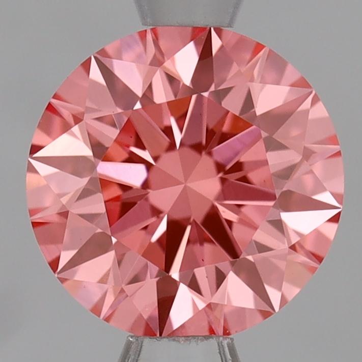 1.05 Ct. Fancy Vivid Pink Round Lab Grown Diamond