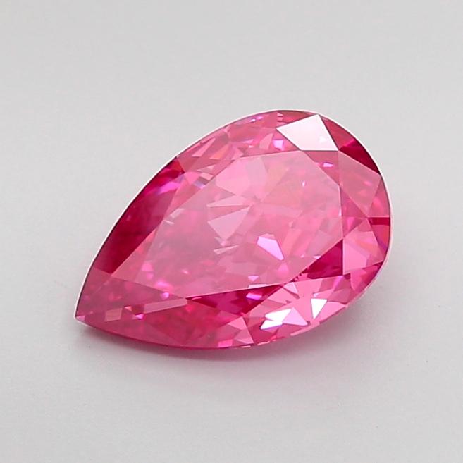 1.64 Ct. Fancy Vivid Pink Pear Lab Grown Diamond