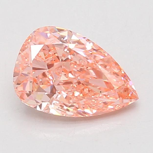 1.56 Ct. Fancy Vivid Pink Pear Lab Grown Diamond