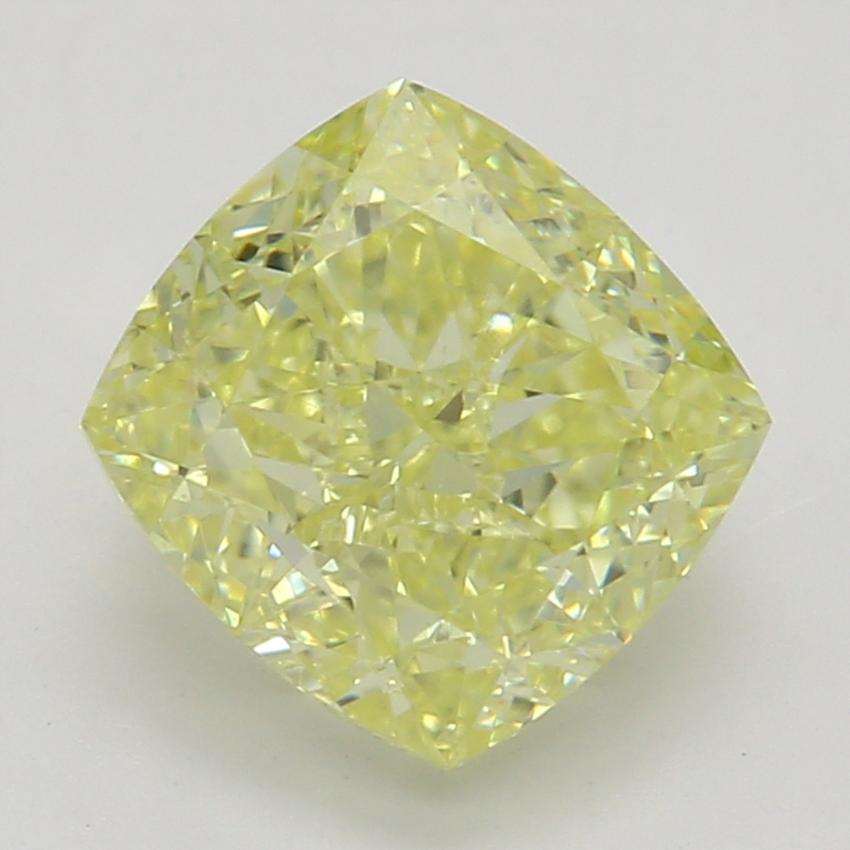 1.32 Ct. Fancy Intense Yellow Cushion Diamond