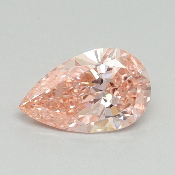 0.49 Ct. Fancy Vivid Pink Pear Lab Grown Diamond