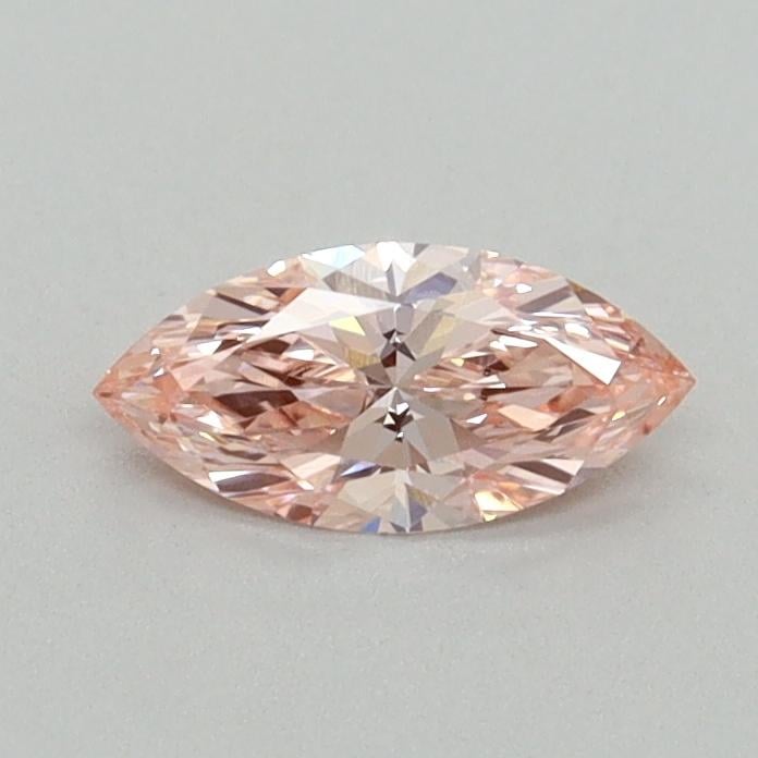0.34 Ct. Fancy Vivid Pink Marquise Lab Grown Diamond