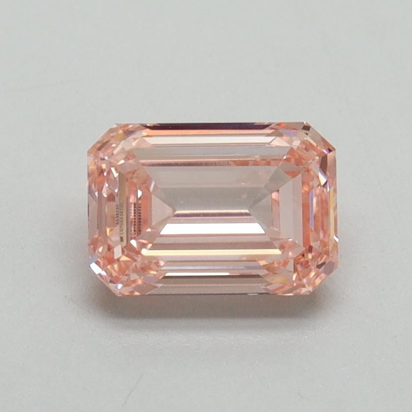 1.09 Ct. Fancy Intense Pink Emerald Lab Grown Diamond