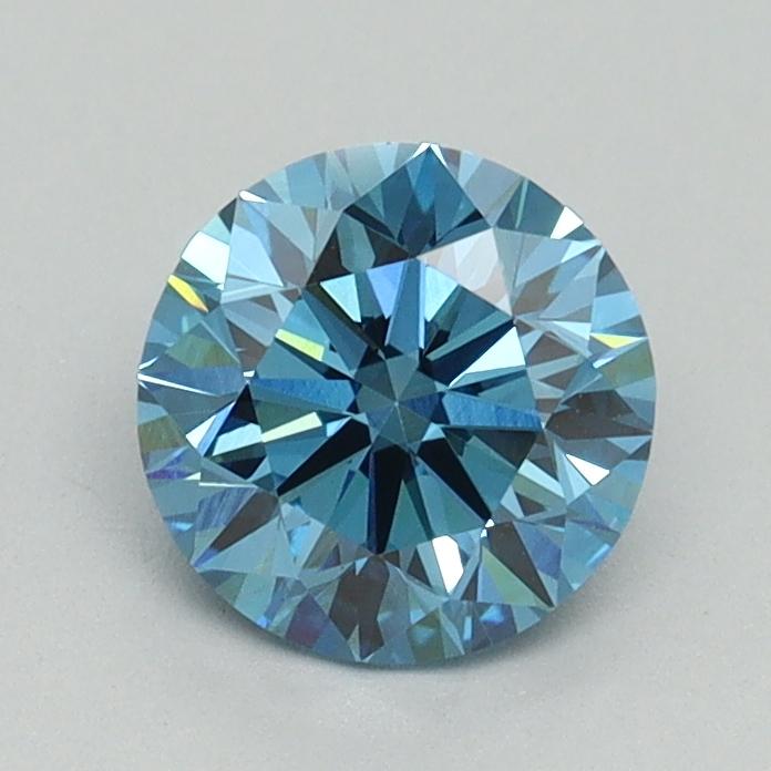 1.00 Ct. Fancy Vivid Blue Round Lab Grown Diamond