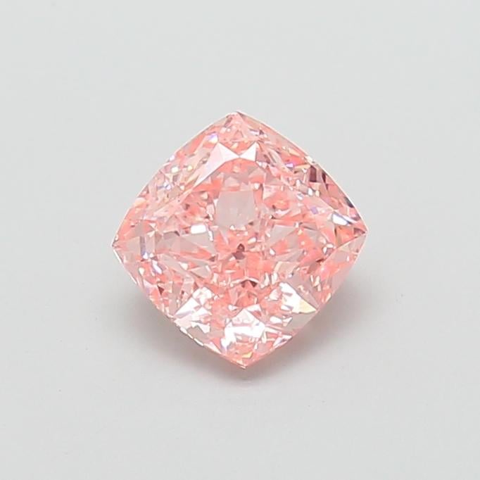 2.07 Ct. Fancy Vivid Pink Cushion Lab Grown Diamond