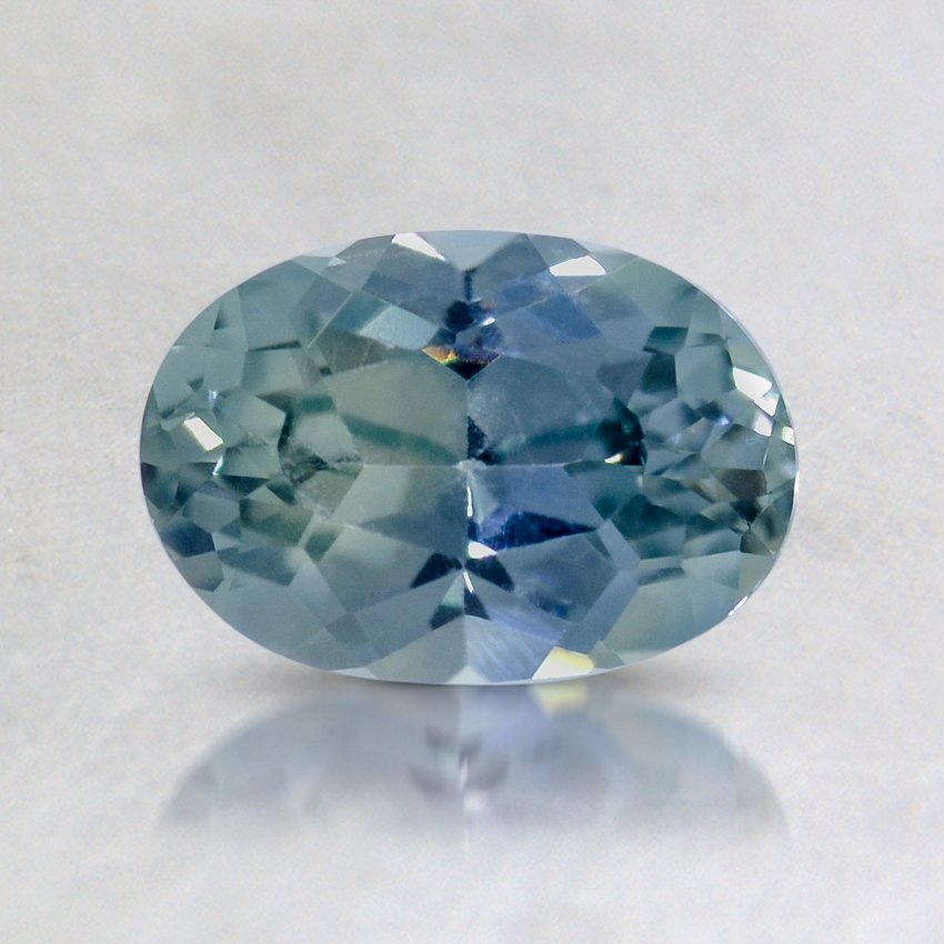 7x5mm Teal Oval Sapphire