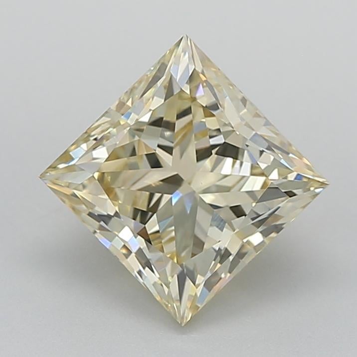 3.04 Ct. Fancy Intense  Yellow Princess Lab Grown Diamond