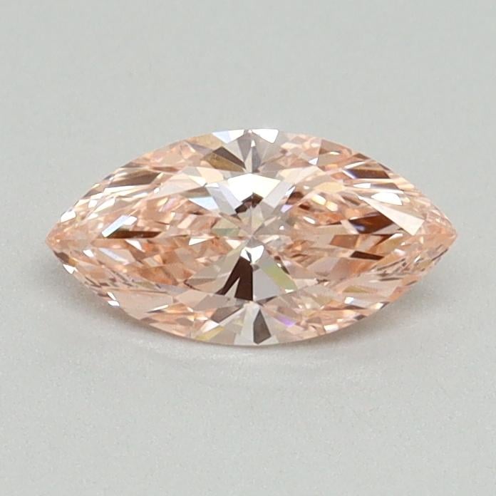 0.45 Ct. Fancy Vivid Pink Marquise Lab Grown Diamond