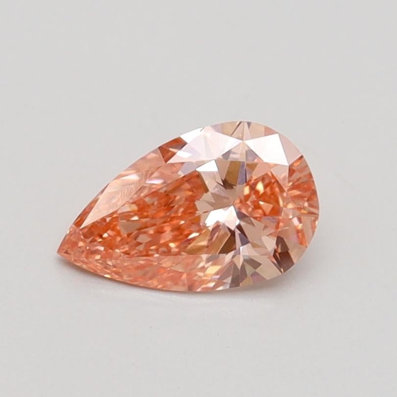 0.50 Ct. Fancy Intense Pink Pear Lab Grown Diamond