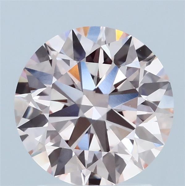 2.07 Ct. Fancy Intense Pink Round Lab Grown Diamond