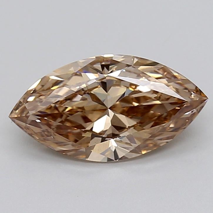 2.09 Ct. Light  Brown Marquise Lab Grown Diamond