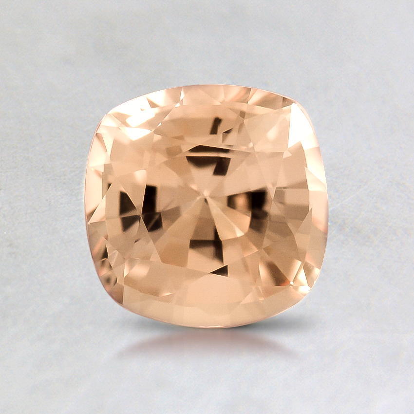 6mm Peach Cushion Sapphire