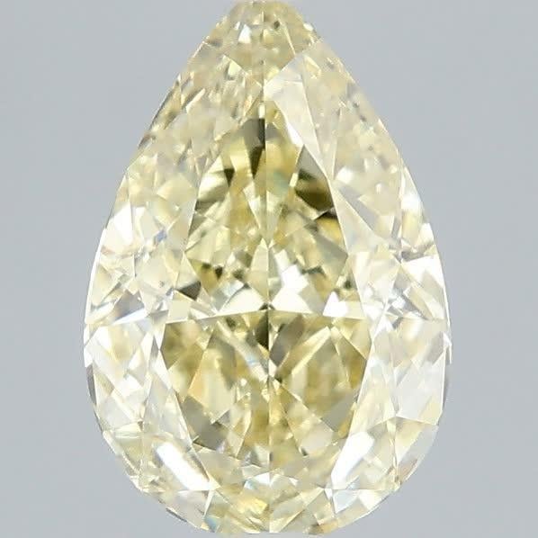 1.02 Ct. Fancy  Yellow Pear Lab Grown Diamond