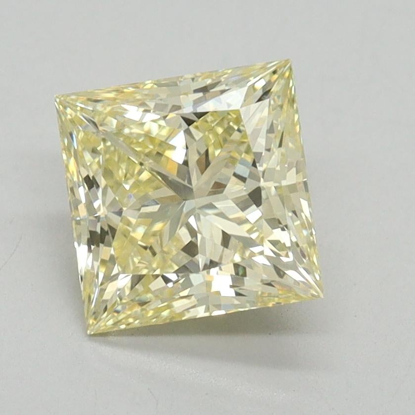 1.60 Ct. Fancy Intense Yellow Princess Lab Grown Diamond