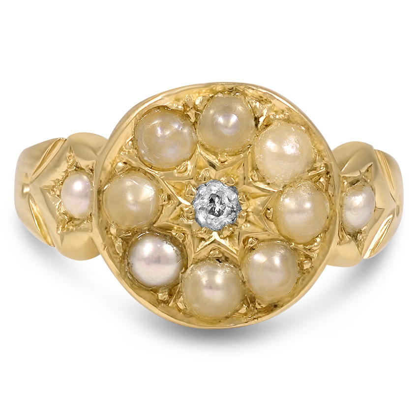 Victorian Diamond Vintage Ring