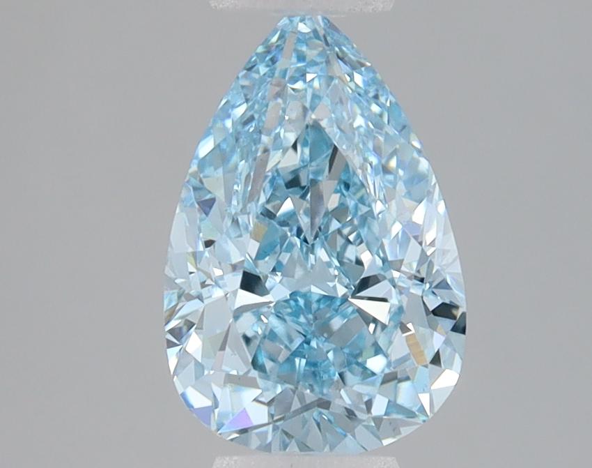 1.50 Ct. Fancy Vivid Blue Pear Lab Grown Diamond