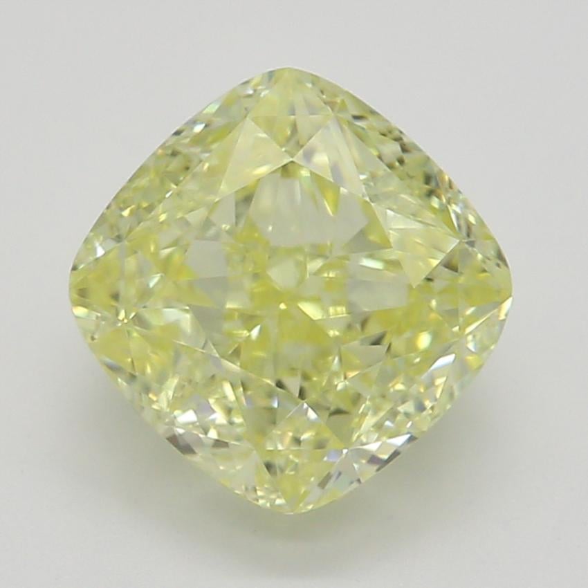 1.50 Ct. Fancy Yellow Cushion Diamond