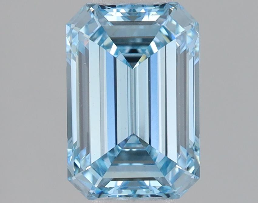 1.46 Ct. Fancy Intense Blue Emerald Lab Grown Diamond
