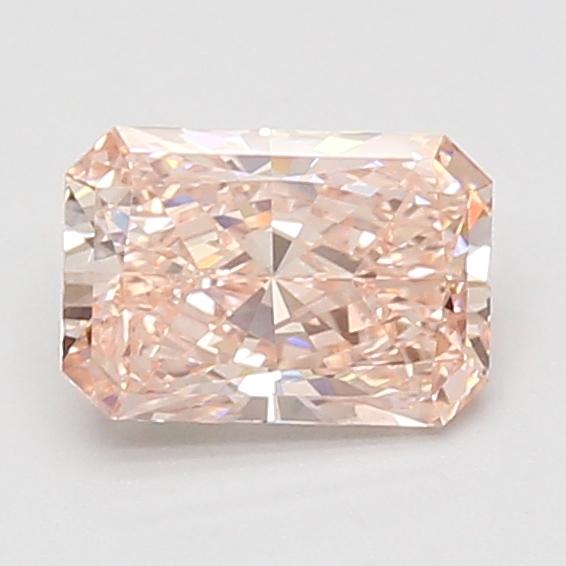 1.10 Ct. Fancy Intense Pink Radiant Lab Grown Diamond