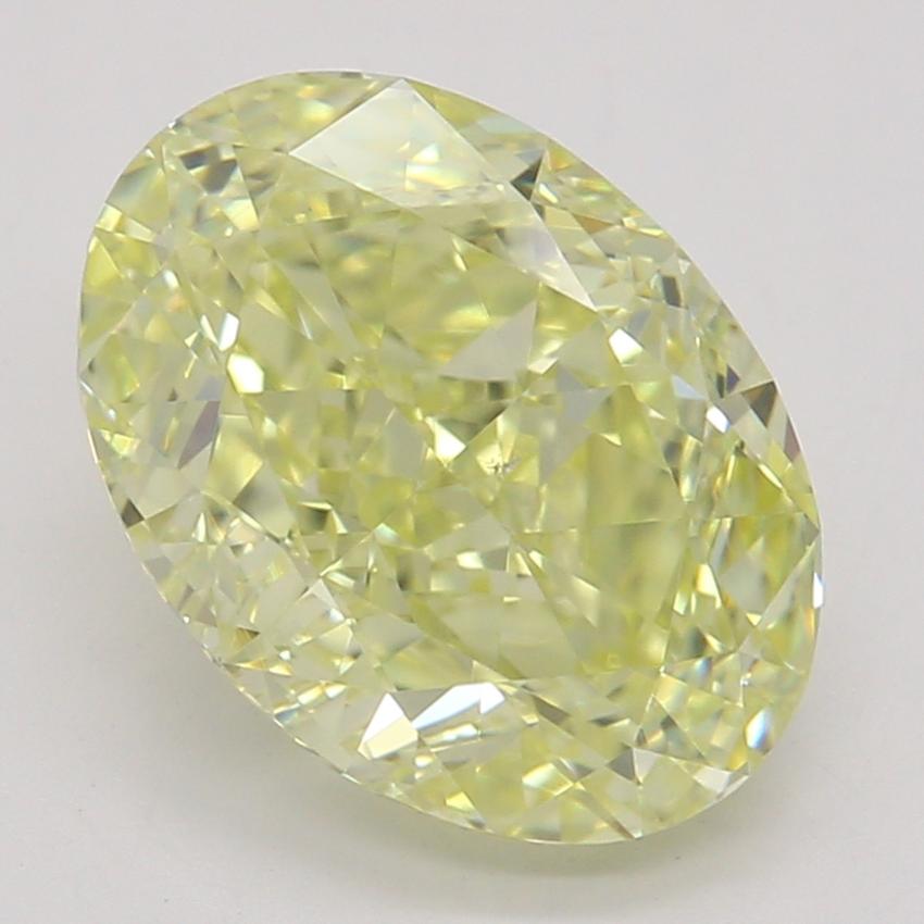 1.84 Ct. Fancy Yellow Oval Diamond
