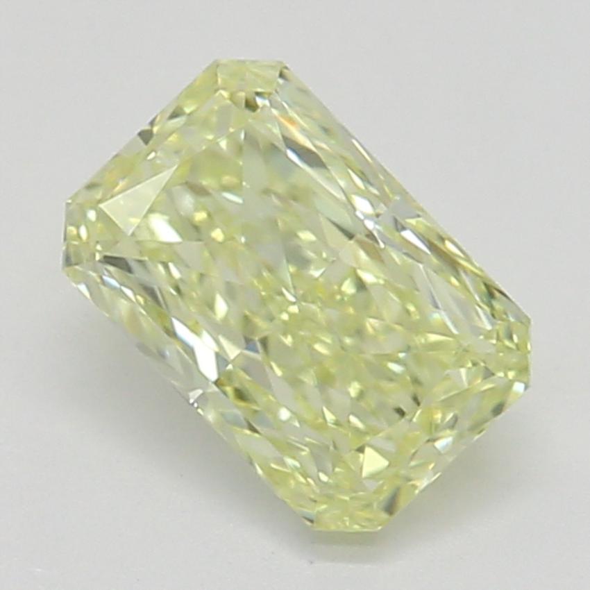 0.40 Ct. Fancy Light Yellow Radiant Diamond