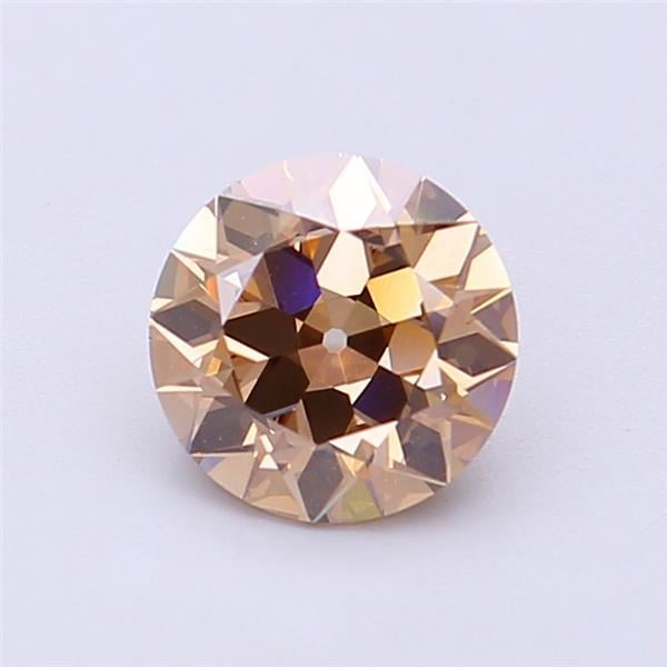 1.26 Ct. Fancy Brown Round Lab Grown Diamond