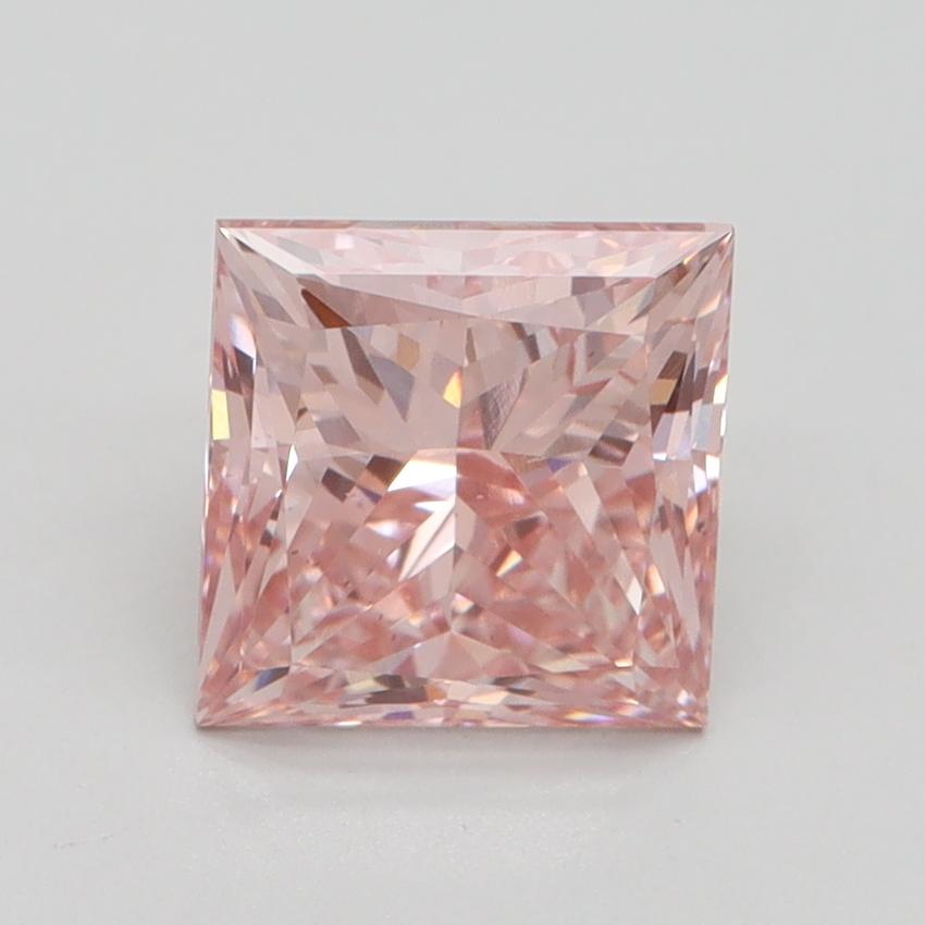 2.04 Ct. Fancy Intense Pink Princess Lab Grown Diamond