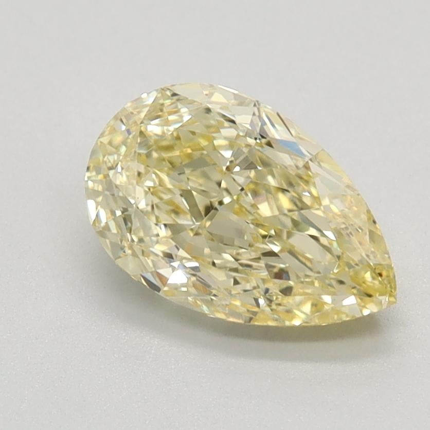 1.18 Ct. Fancy Intense Yellow Pear Lab Grown Diamond