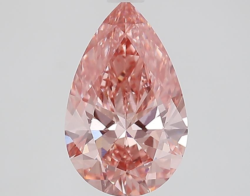 1.99 Ct. Fancy Vivid Pink Pear Lab Grown Diamond