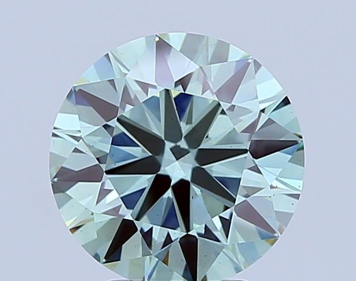 3.50 Ct. Fancy Intense  Green Round Lab Grown Diamond