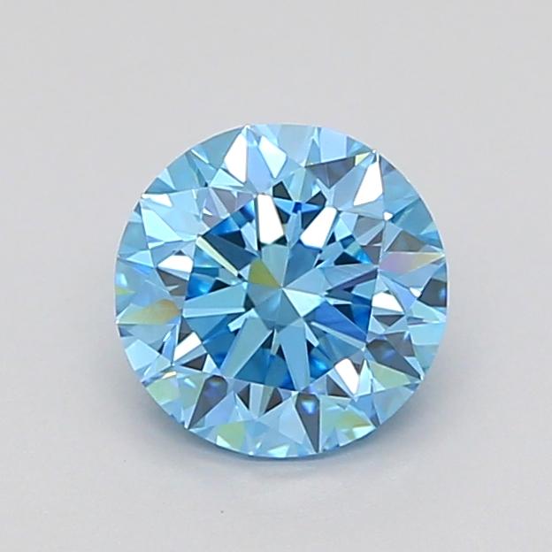 1.00 Ct. Fancy Vivid Blue Round Lab Grown Diamond