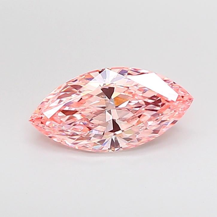 2.00 Ct. Fancy Vivid Pink Marquise Lab Grown Diamond